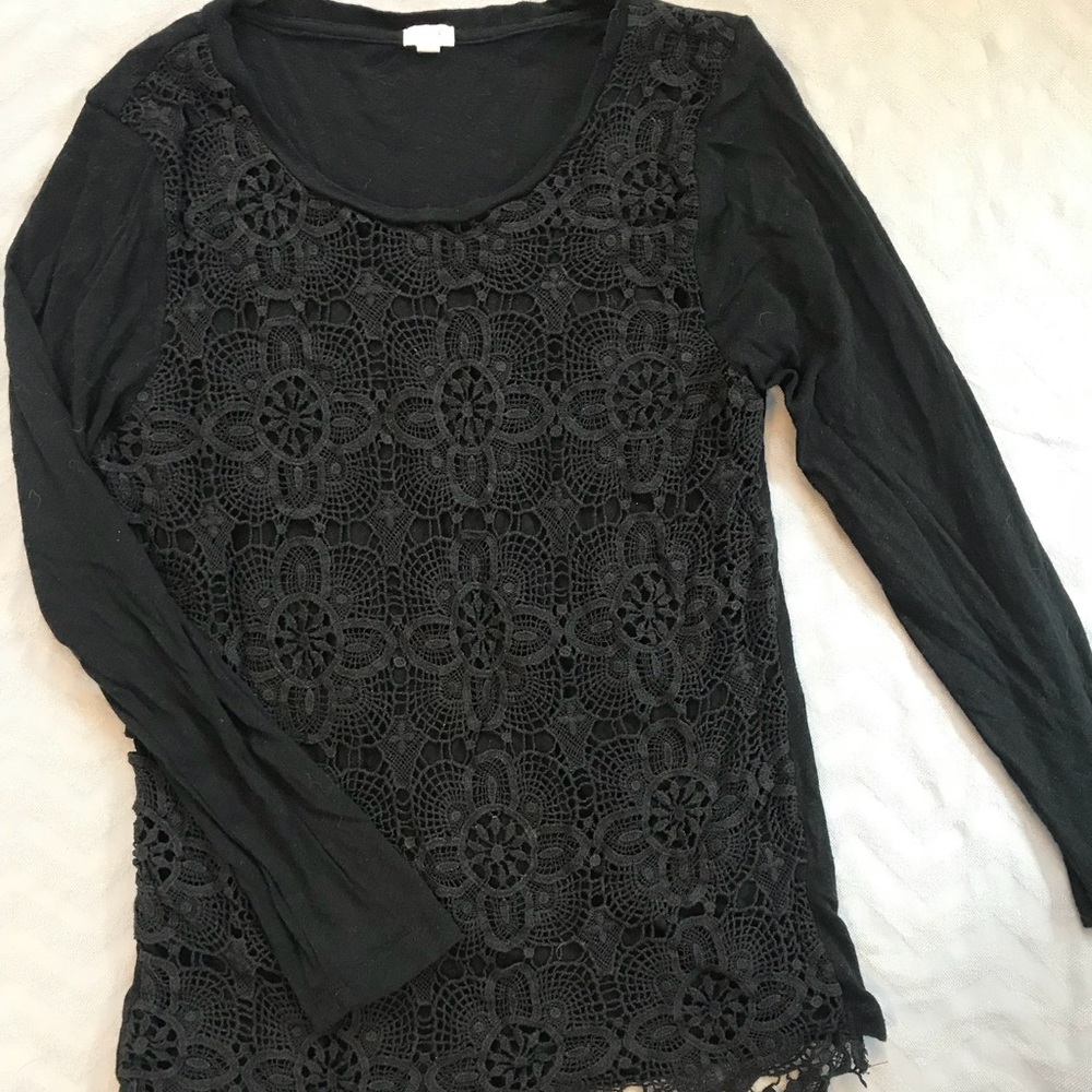 J Crew 3/4 Tee